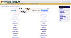 Desktop Screenshot of freeware-spiele.de